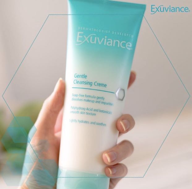exuviance gentle cleansing gel