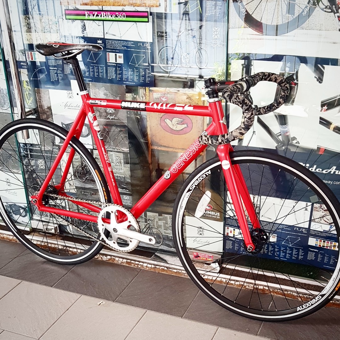 Genesis madison track bike deals