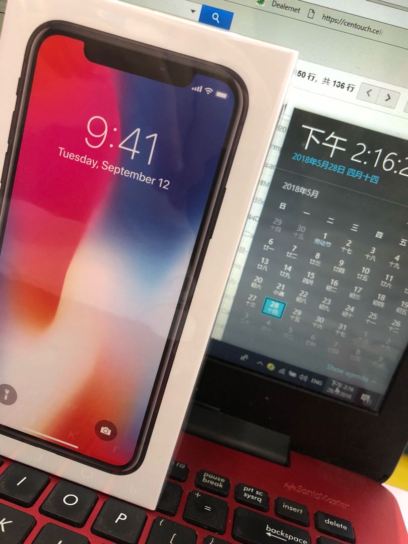 Iphone X 64gb Grey With Celcom Easyphone Plan Mobile Phones Tablets Iphone Iphone X Series On Carousell