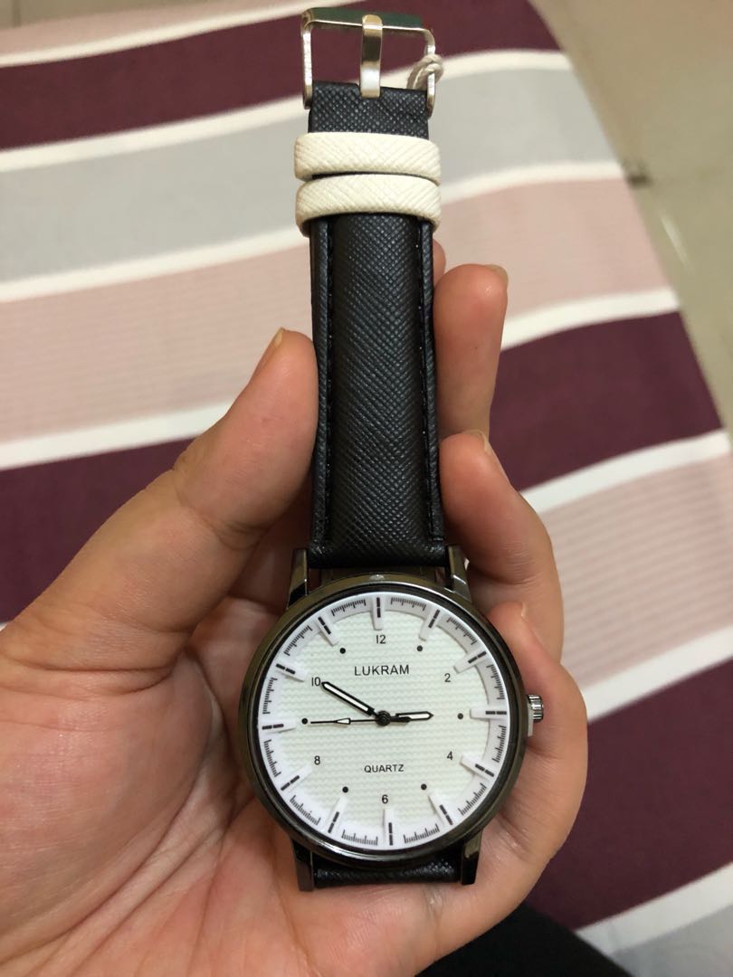 Jam merk lukram, Fesyen Wanita, Jam Tangan di Carousell