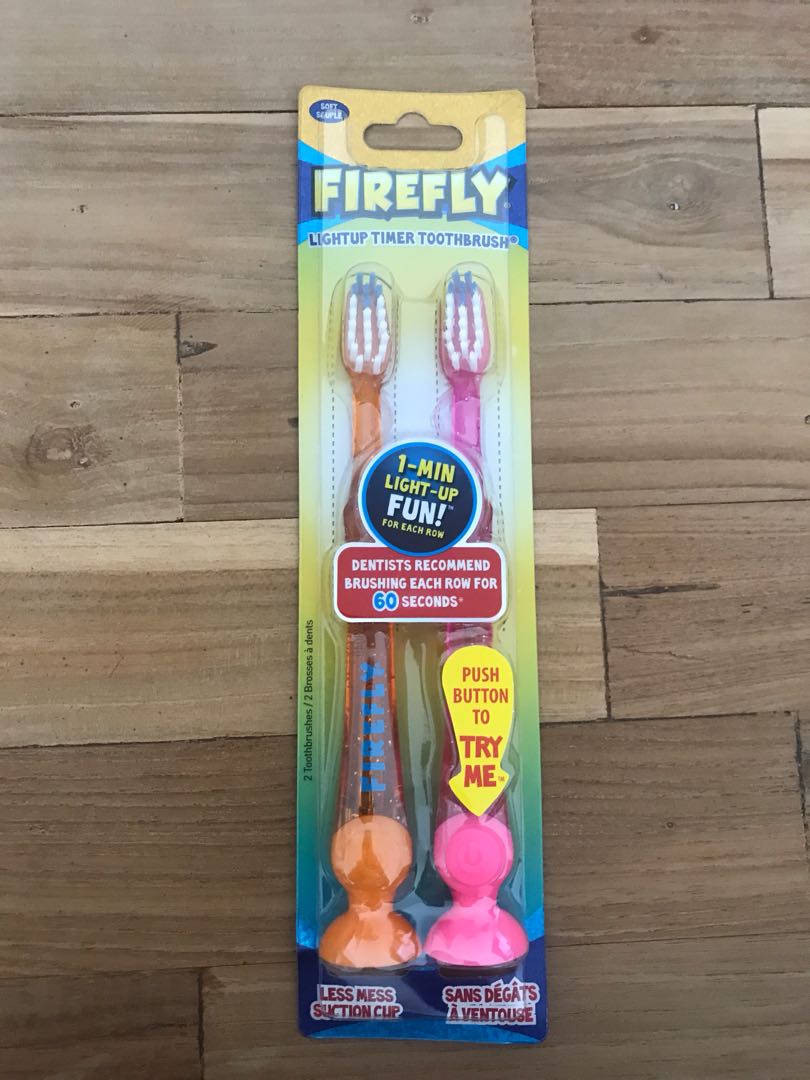 toothbrush with light timer