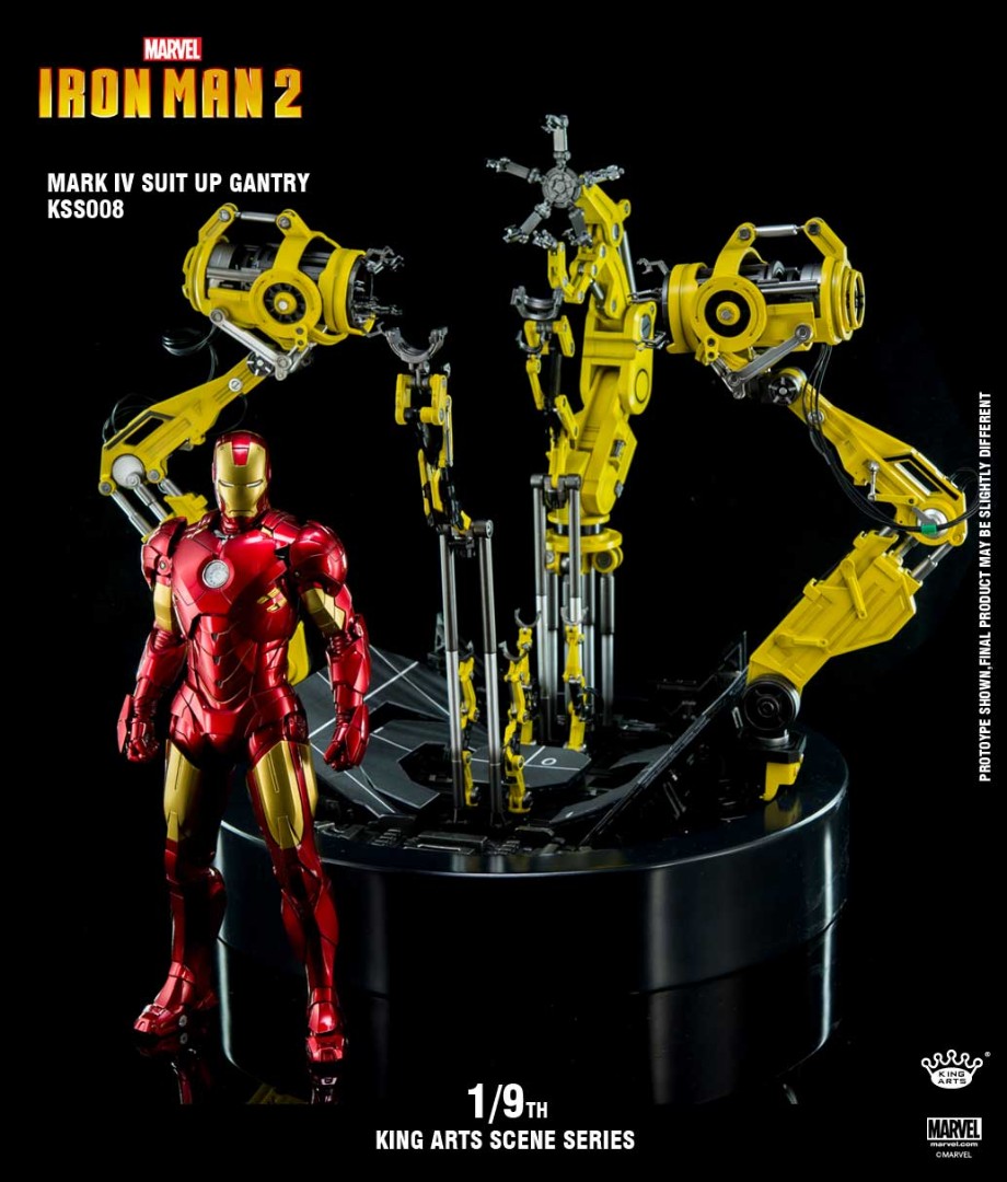 iron man mark 4 suit up