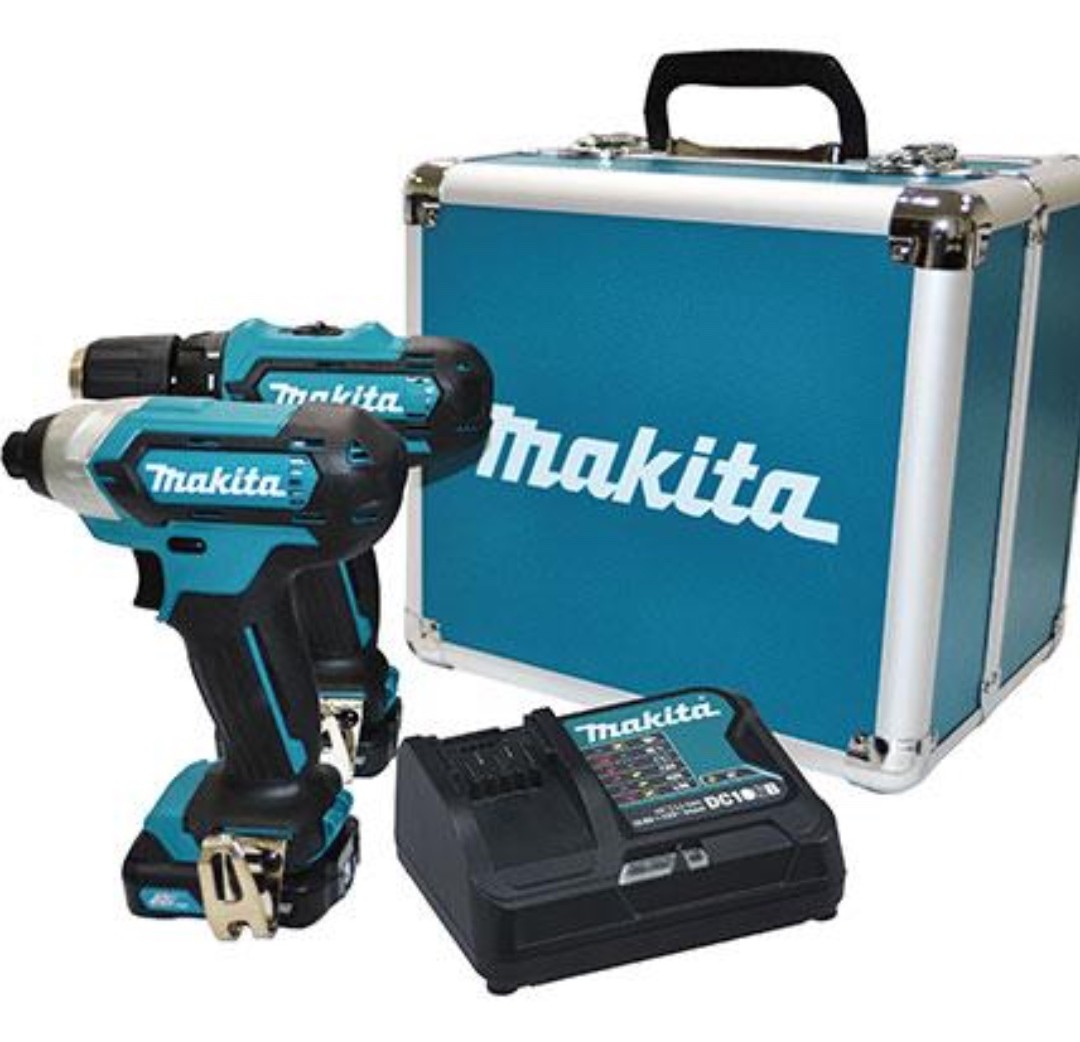 Makita cordless drill 12v combo kit, Everything Else on Carousell
