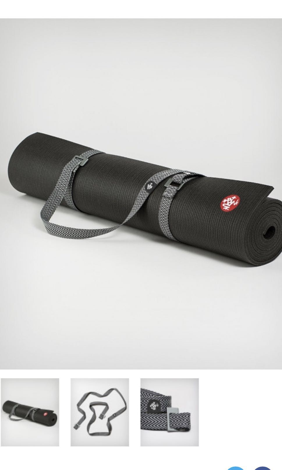 Manduka Yoga Mat Sling 瑜珈墊索帶 Sports Other Sports Equipment