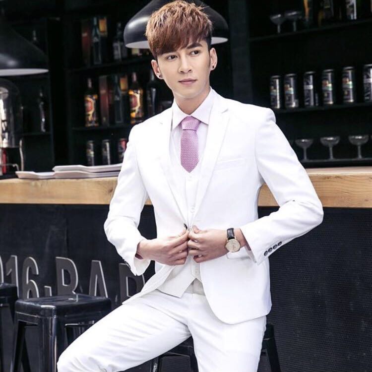 White Suit 7 Pcs Full Set