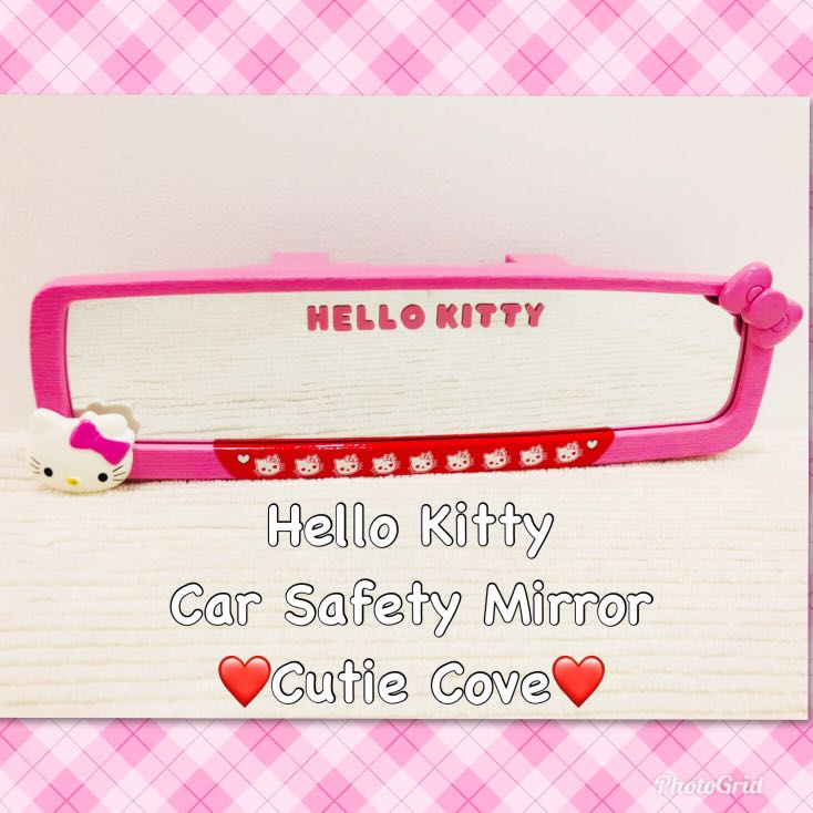 hello kitty car mirror