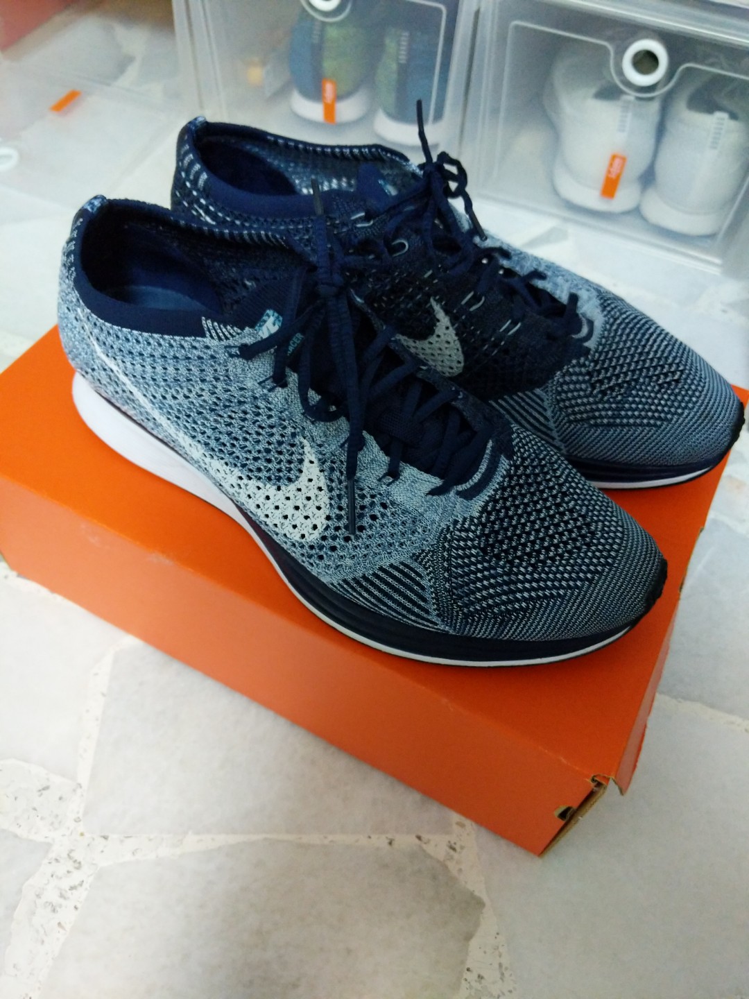 Flyknit racer blue tint shop