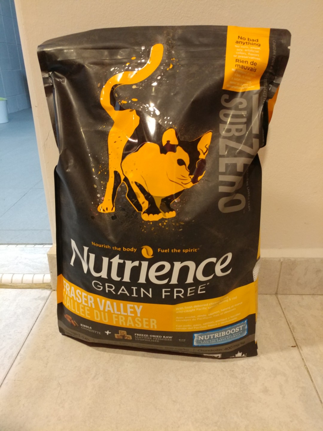 Nutrience Subzero Grain Free 5kg Fraser Valley Cat Food Pet