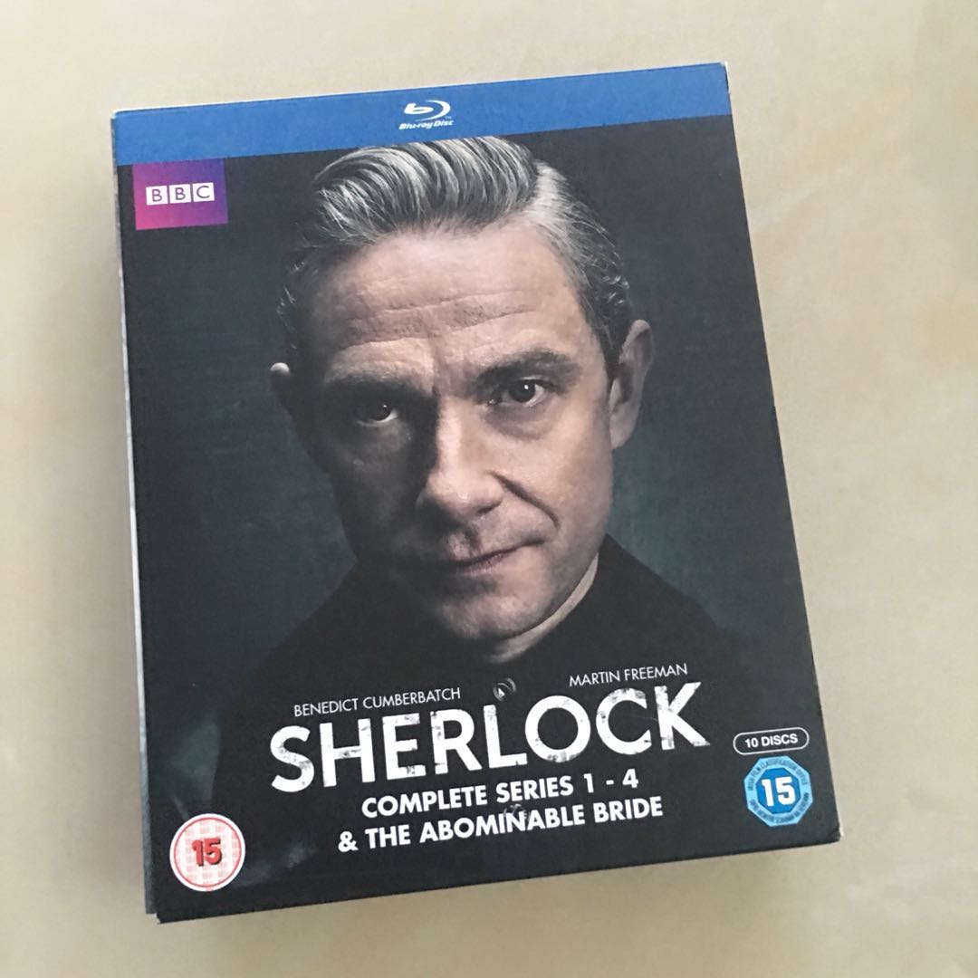 Sherlock - Series 1-4 u0026 Abominable Bride Box Set [Blu-ray]