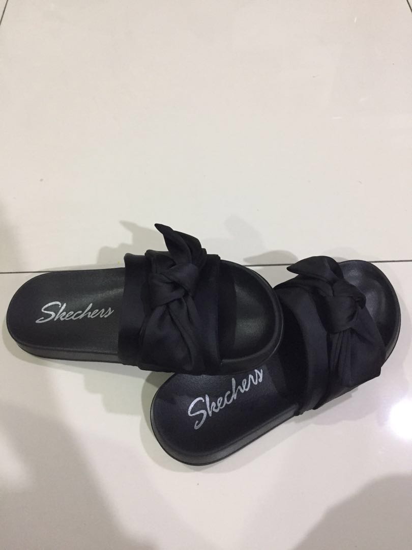 Skechers satin bow store
