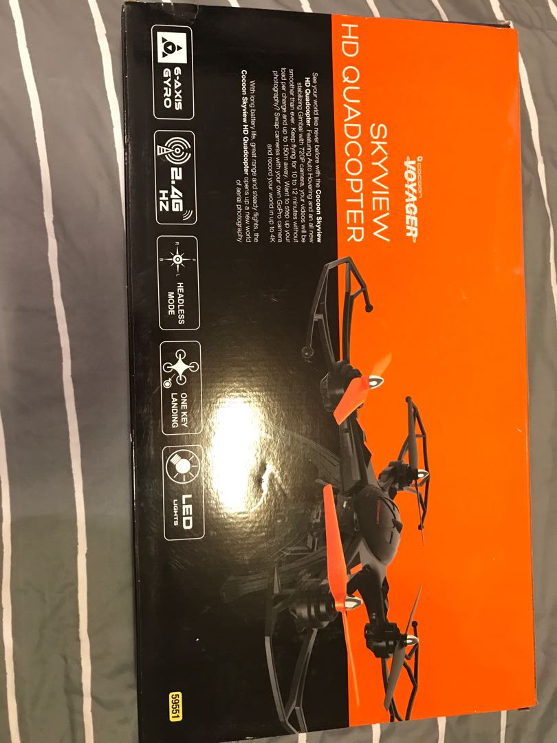 Cocoon voyager cheap skyview hd quadcopter