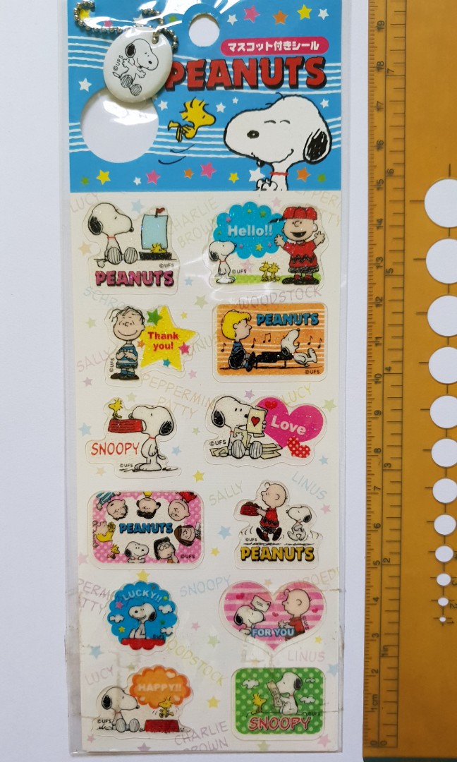 Snoopy Stickers, Hobbies & Toys, Stationery & Craft, Craft Supplies ...