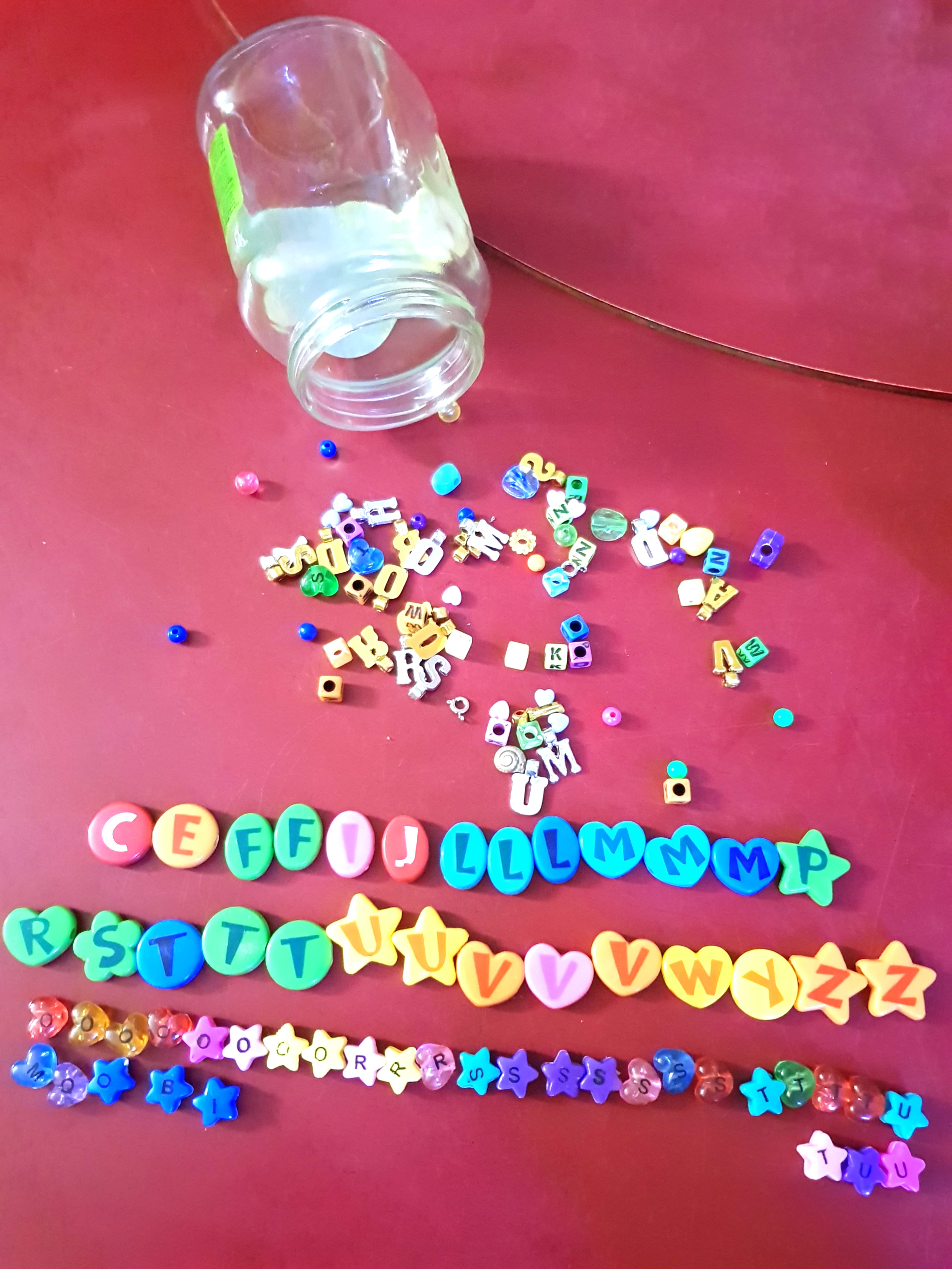 String alphabets for crafts, Hobbies & Toys, Stationery & Craft, Craft ...