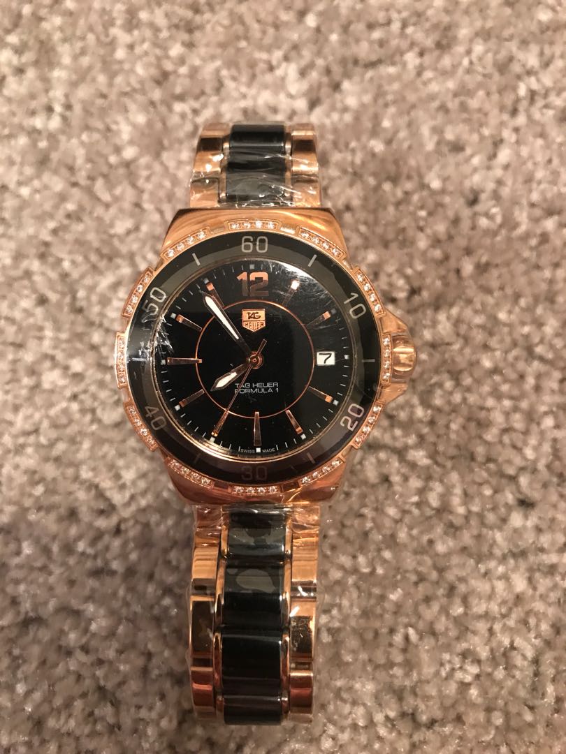 tag heuer formula 1 rose gold