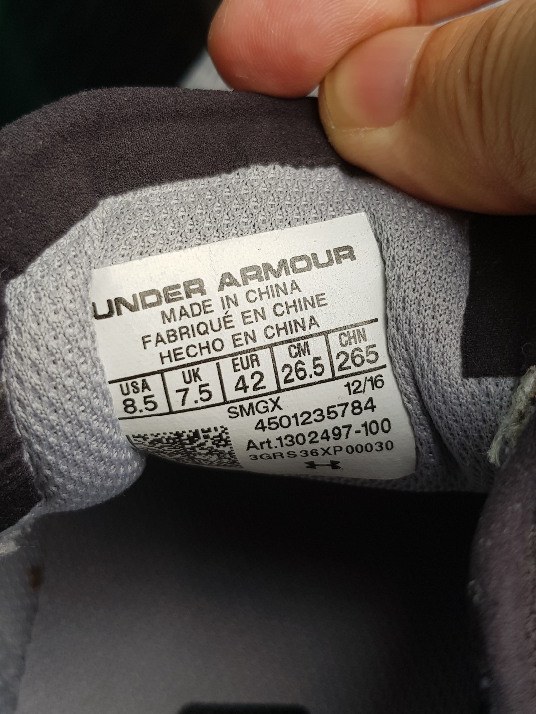 under armour smgx