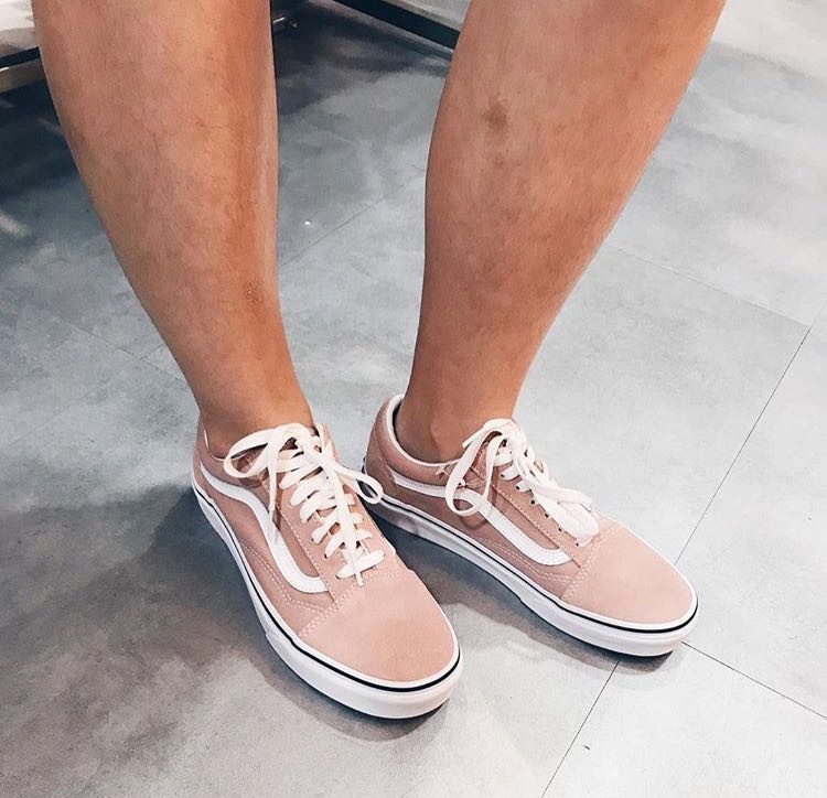 vans pink sneakers