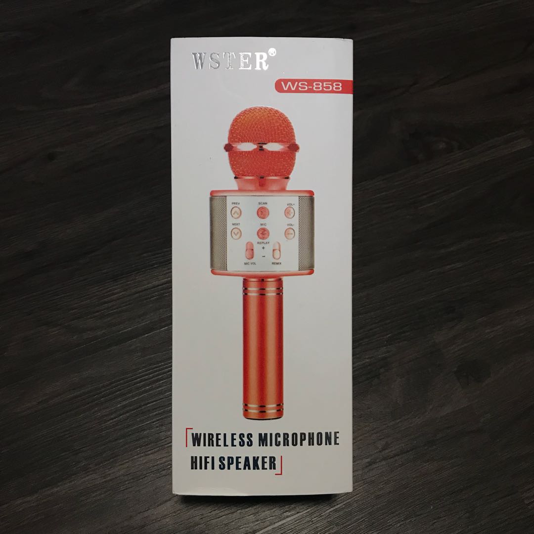 Wireless Microphone Hifi Speaker, Electronics, Audio on Carousell