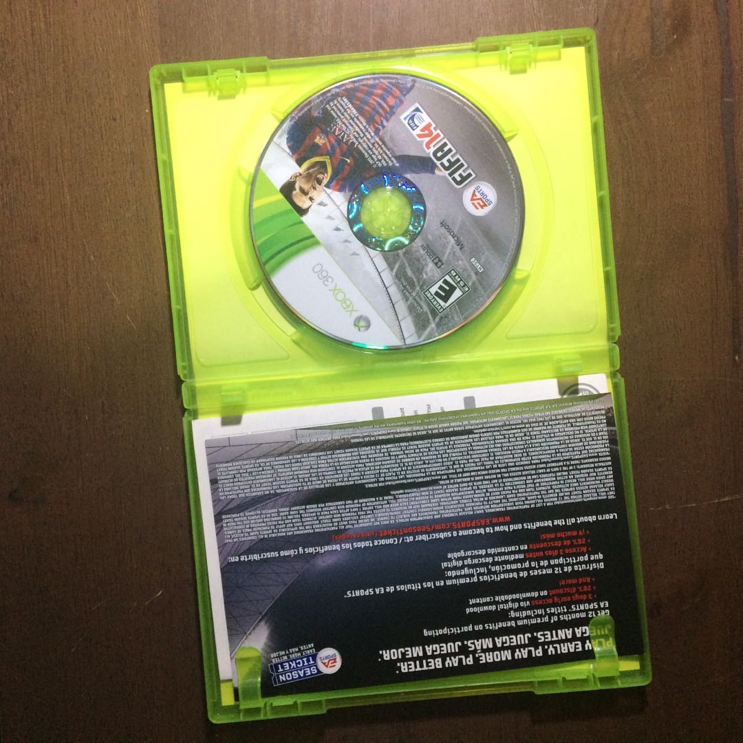 Xbox 360 | FIFA ‘14 (Category: Xbox) located in Pasig City. Submitted by johnroswell (Listing ID 171899023, Image 3). Description: Brand new never been used .