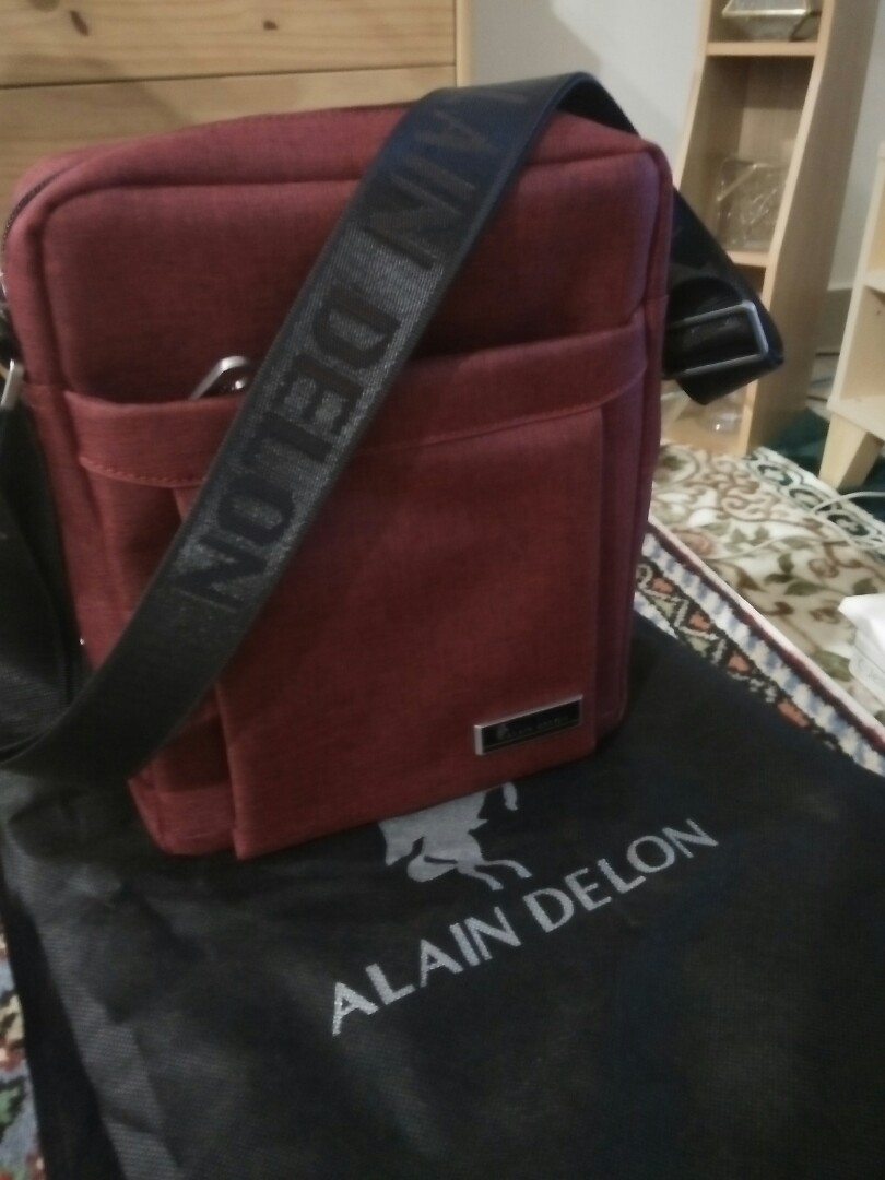 Alain delon sling bag outlet