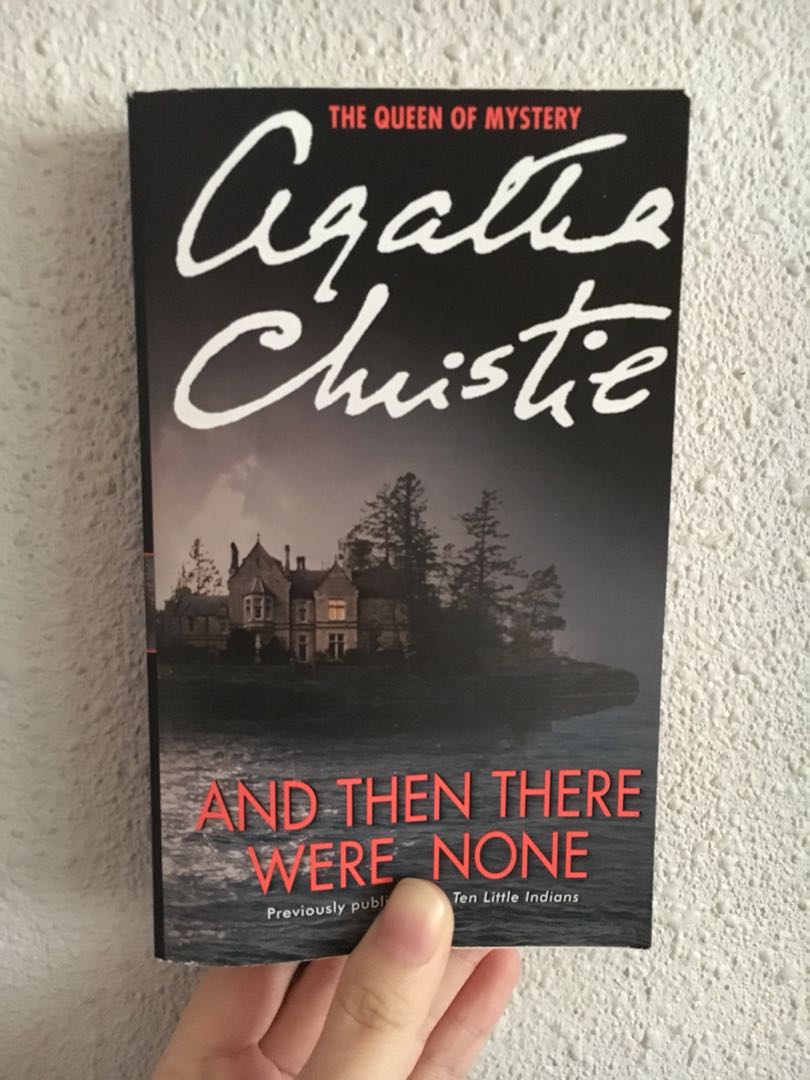 And Then There Were None Agatha Christie Books Stationery Fiction On Carousell