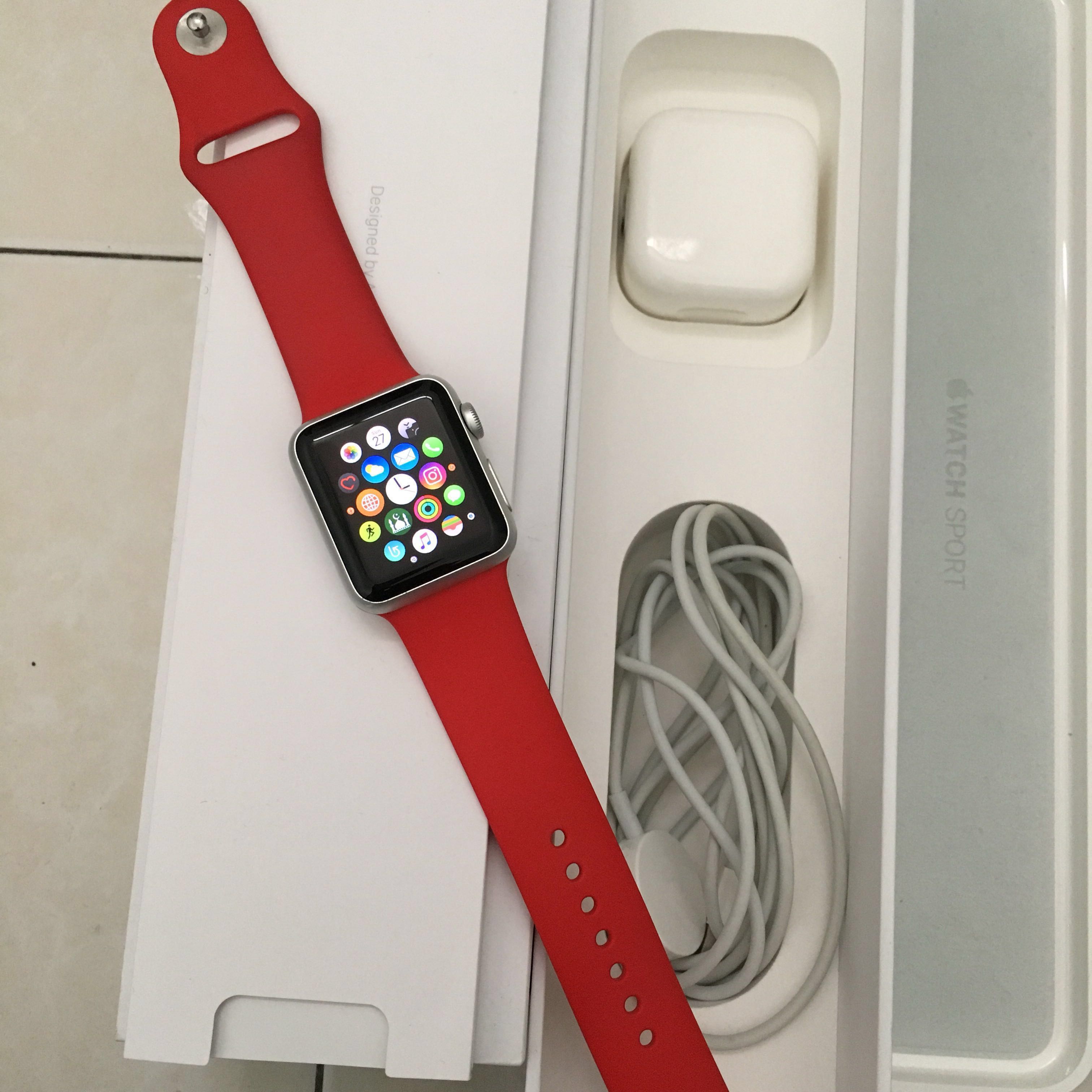 Apple watch series cheap 1 red