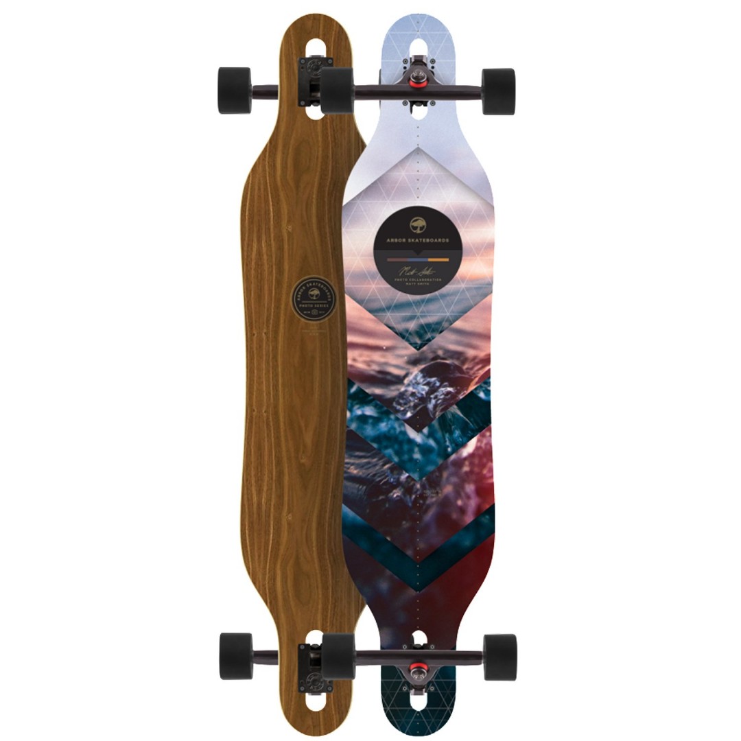 Arbor Axis Walnut Longboard, Sports Equipment, Sports & Games, Skates