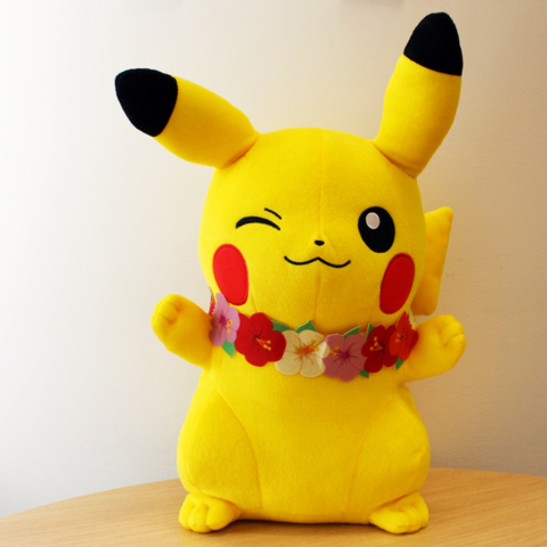 big pikachu soft toy