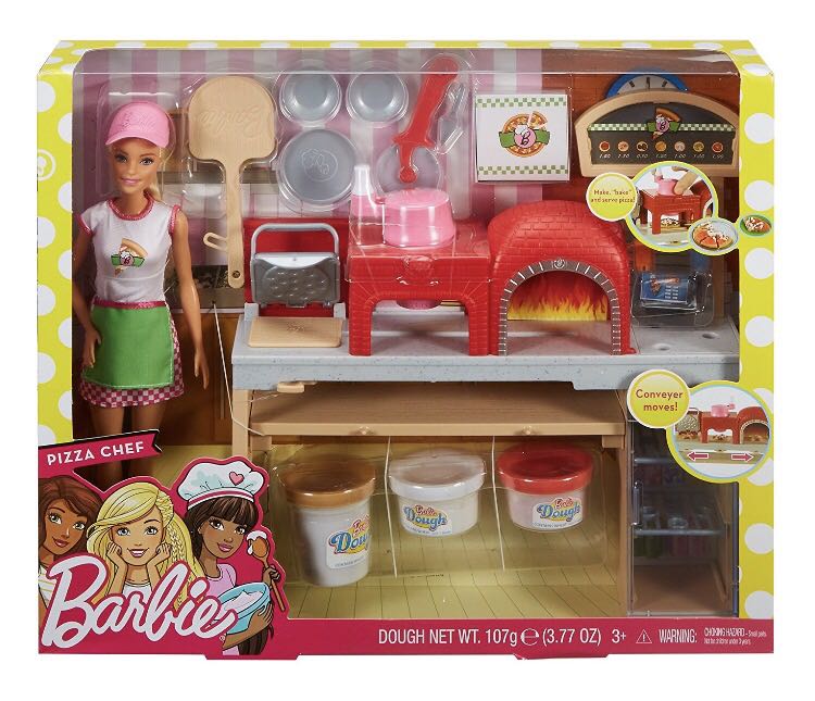 barbie pizza chef game