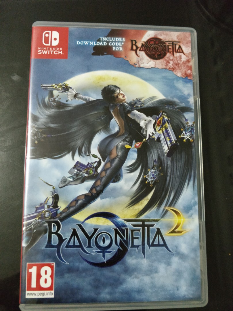 bayonetta 2 switch used