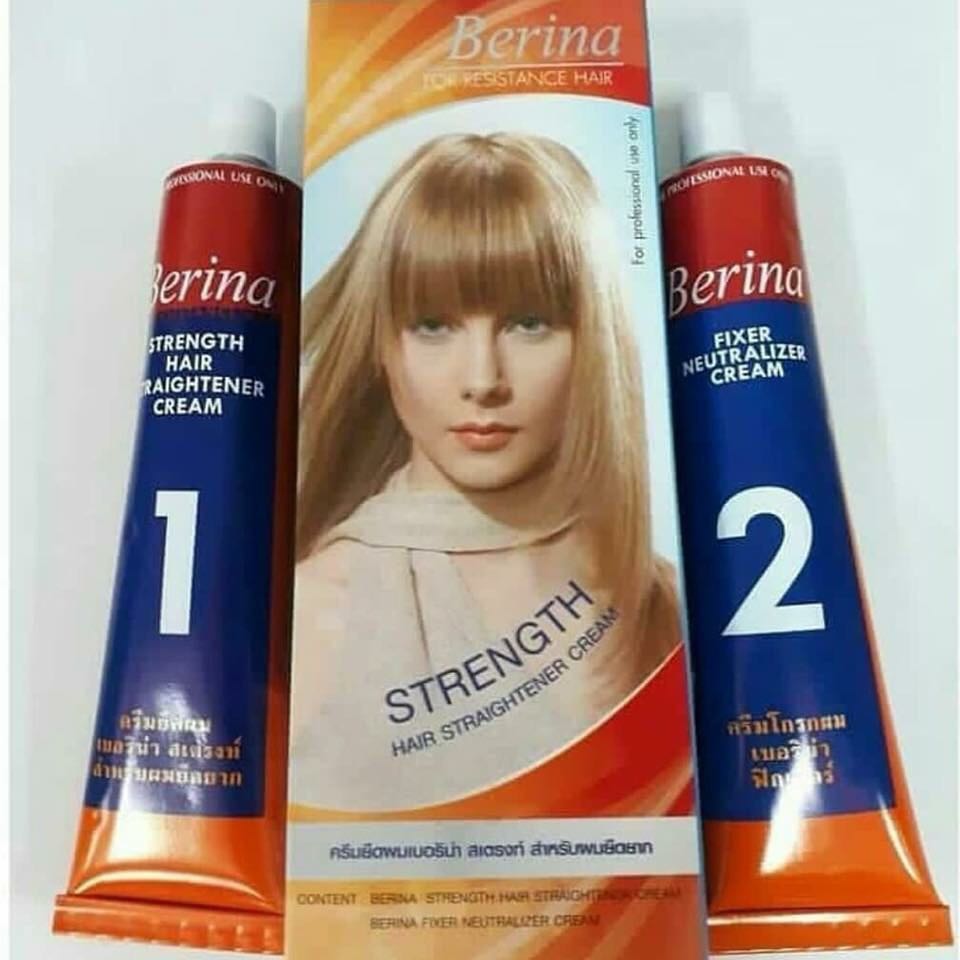 berina hair straightening cream halal
