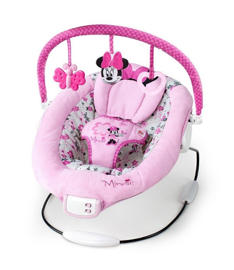 disney baby minnie mouse blushing bows bouncer