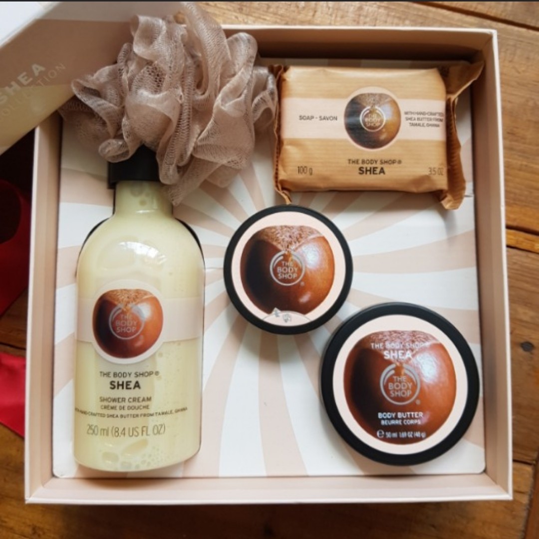 Body Shop Shea Gift Set, Health & Beauty, Bath & Body on Carousell