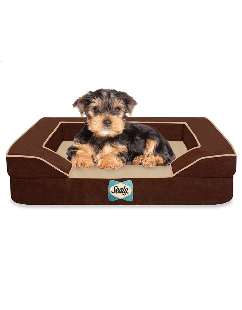 [CHEAPEST+BN] Sealy Dog Bed Orthopedic Lux Quad Layer with Cooling Gel, Pet Supplies, Homes