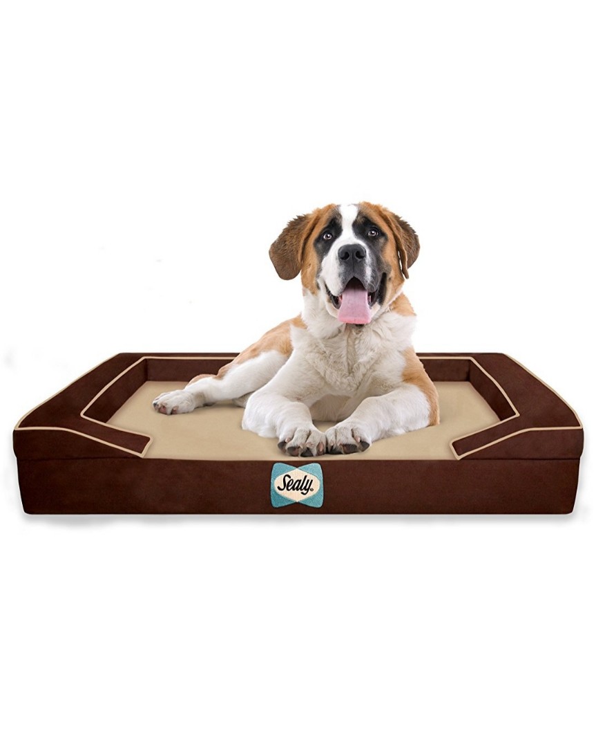 [CHEAPEST+BN] Sealy Dog Bed Orthopedic Lux Quad Layer with Cooling Gel, Pet Supplies, Homes