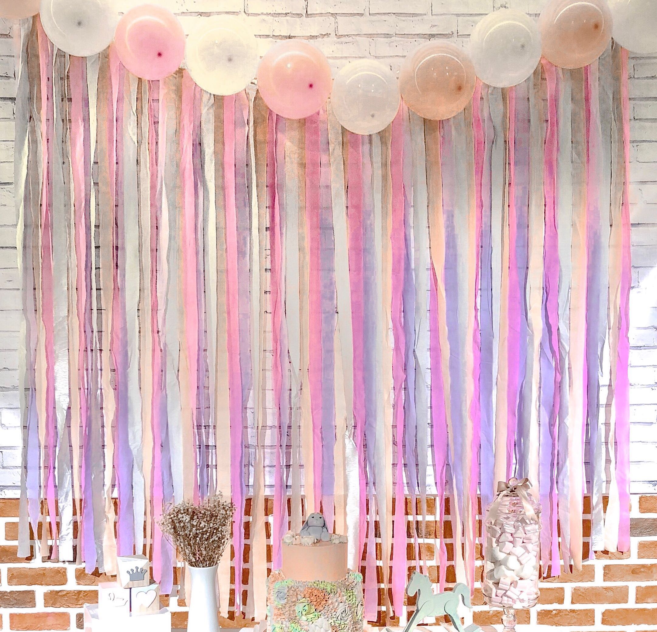 CUSTOM MADE STREAMERS BACKDROP, Lifestyle Services, Event & Party