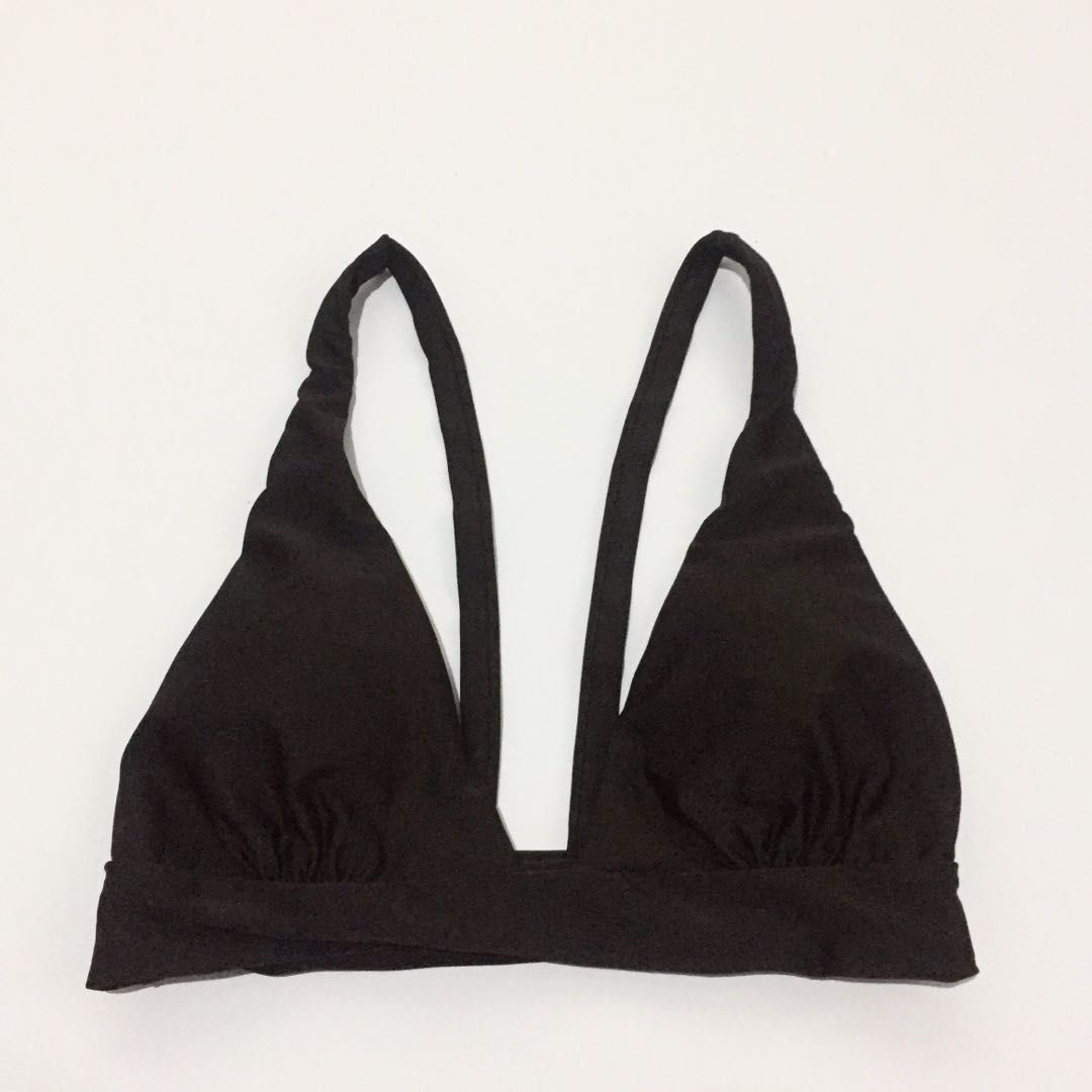 v cut bikini top