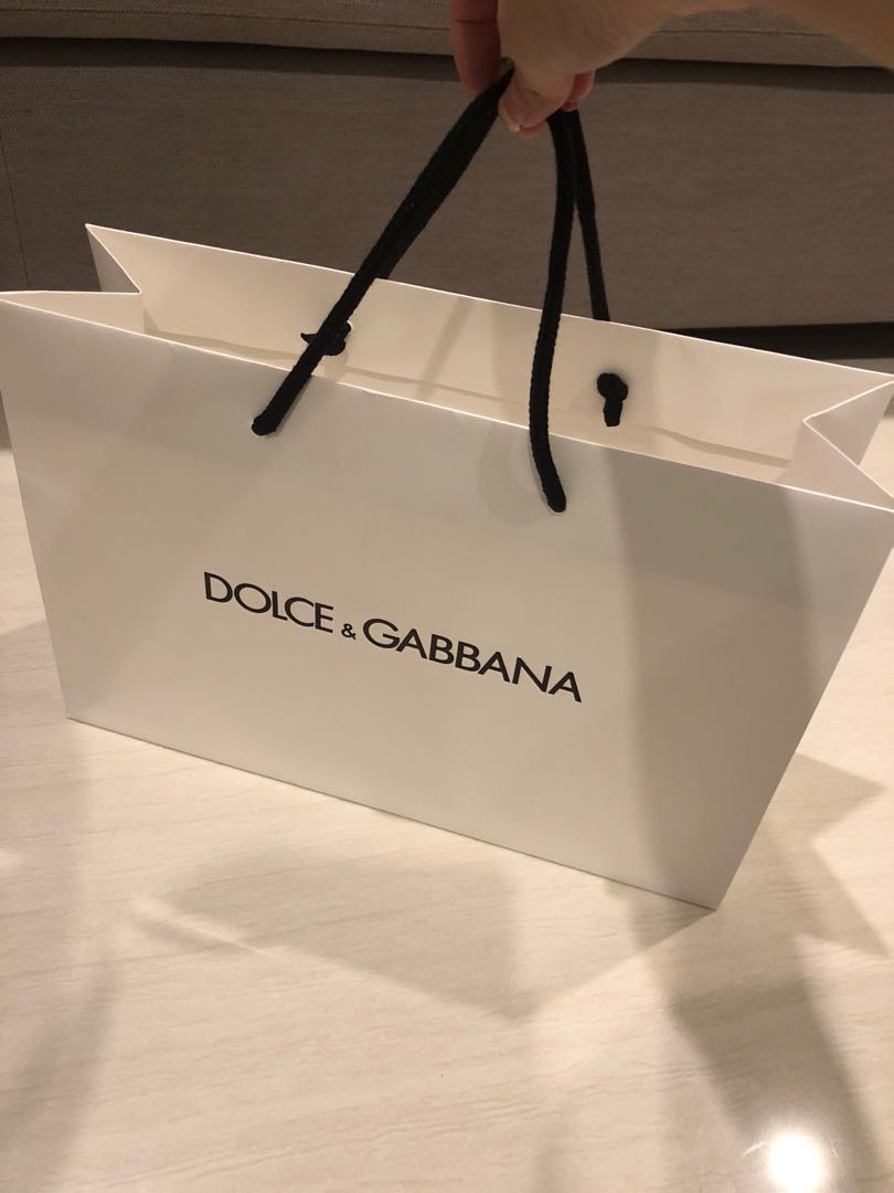 Dolce gabbana paper bag 2025
