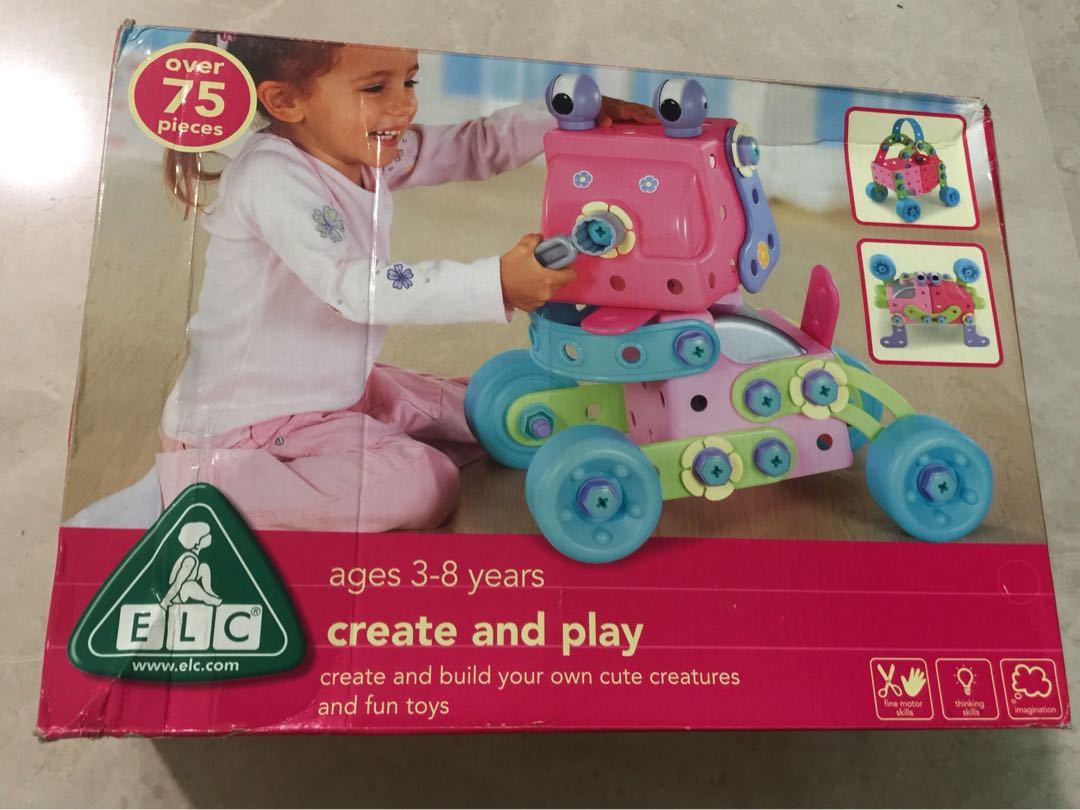 ELC Build It Nuts and Bolts Create and Play, Hobbies & Toys, Toys