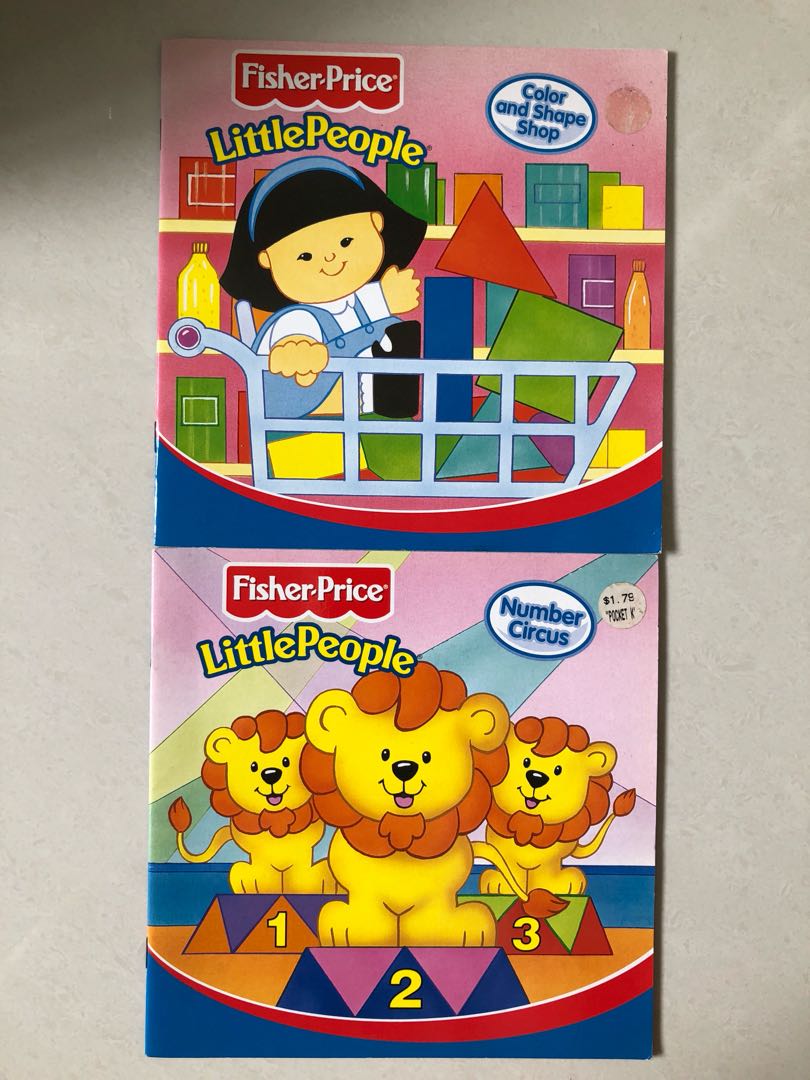 Fisher-Price Little People Color and Shape Shop Number Circus, Hobbies ...