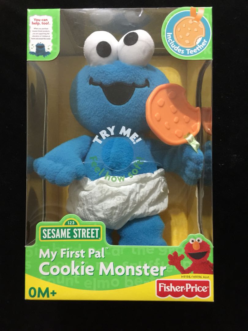 fisher price blue monster toy