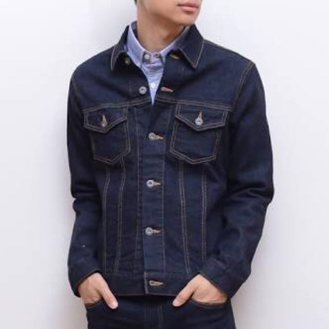Global Work Denim Jacket (NEW), Fesyen 
