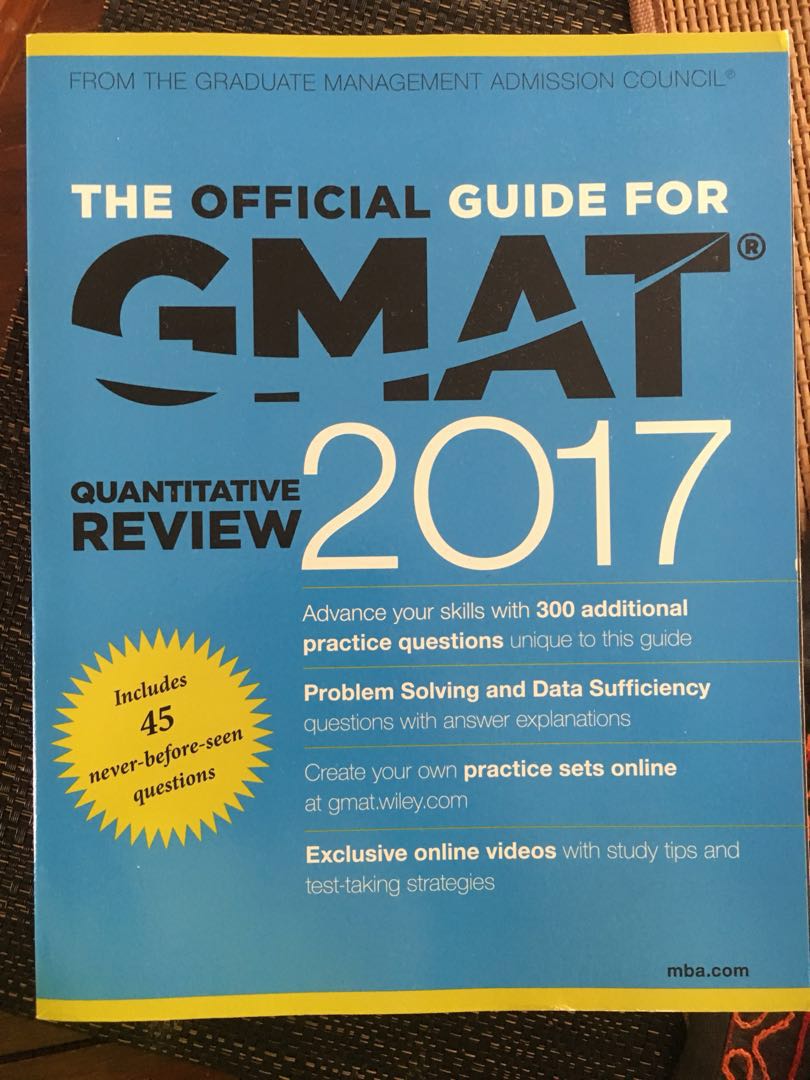 GMAT Official Guide 2017 complete set, Hobbies & Toys, Books