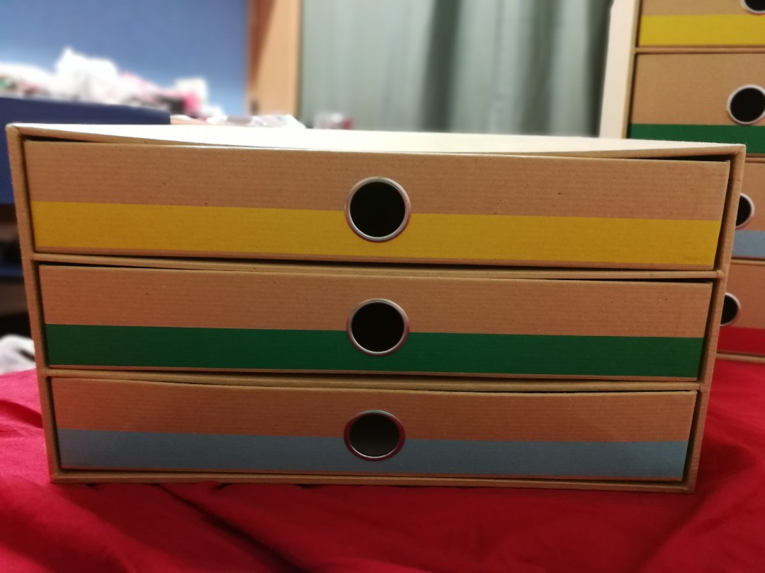 Ikea Desk Organiser Drawers Documents Books Stationery