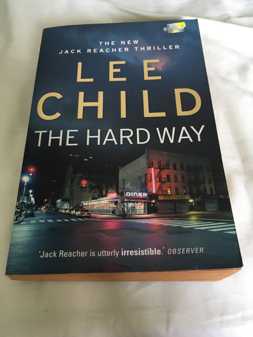 Jack Reacher The Hard Way Books Stationery Fiction On Carousell