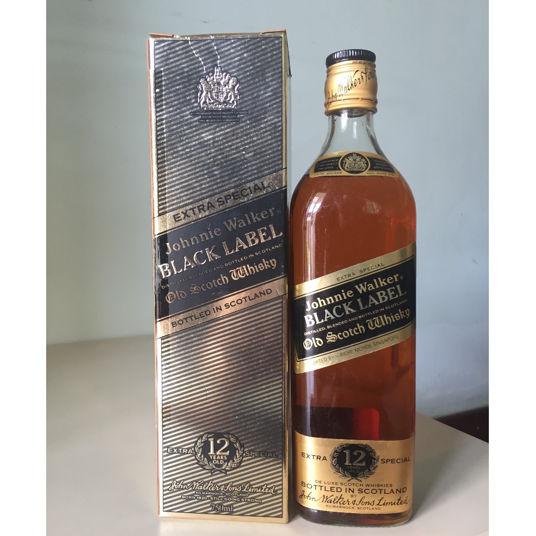 Johnny Walker Black Label Extra Special 12 Years Old