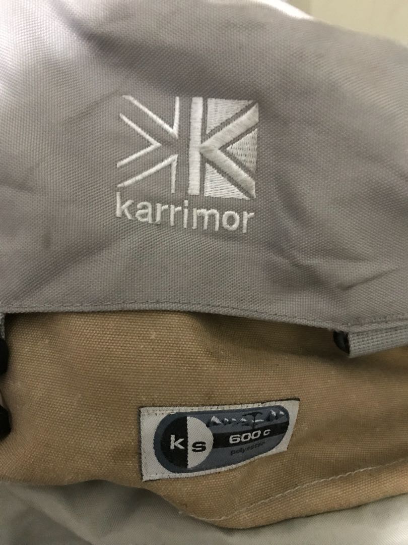 Karrimor Backpack 6065 liters (red), Sports Equipment, Other Sports