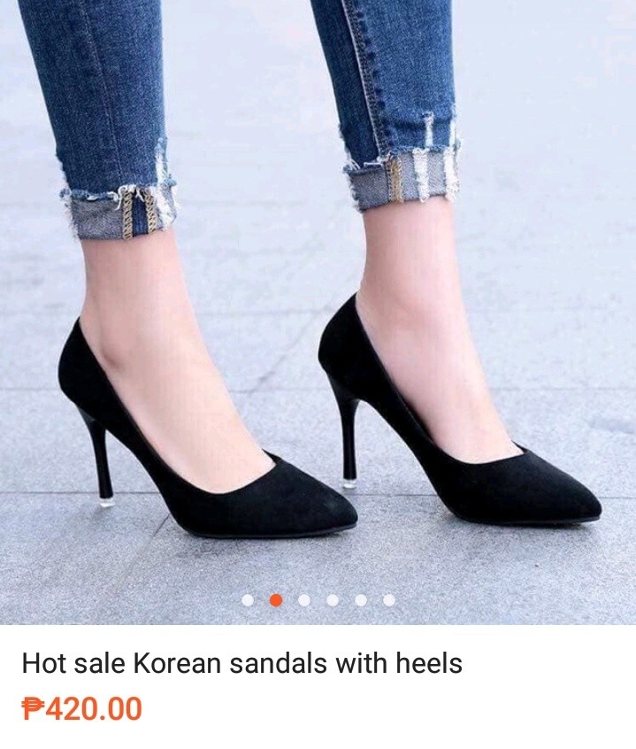 sale black heels