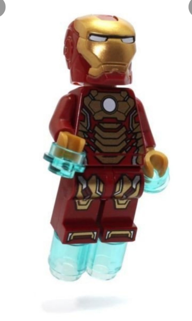 █ Buy 2 Get 1 Free █ Iron Man MK 42 Custom MiniFigure Kids Gift Toys PG8246 2103 