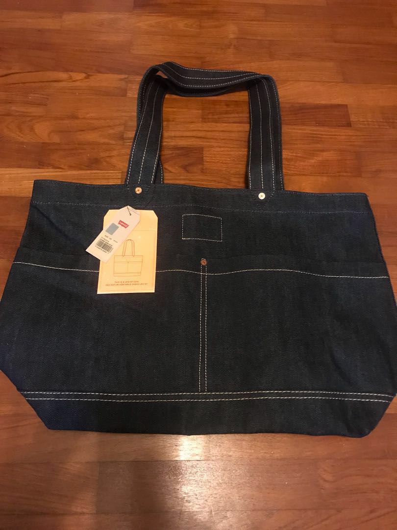 levis denim tote bag