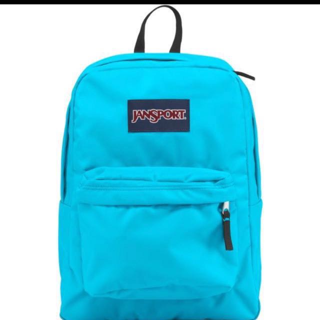 light blue jansport